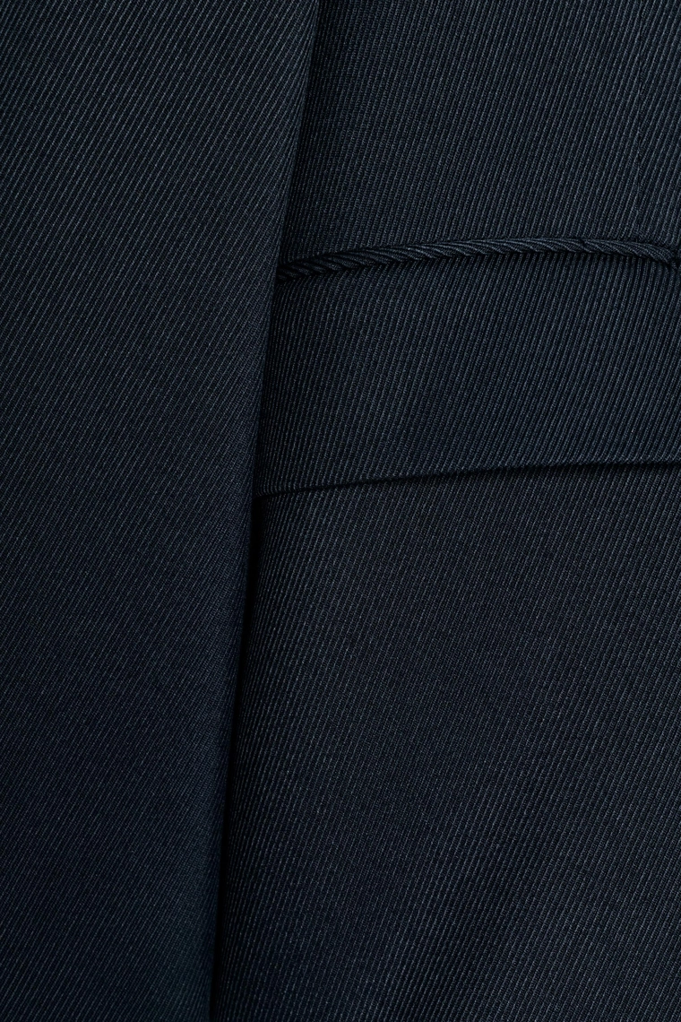 Большой двубортный твидовый блейзер