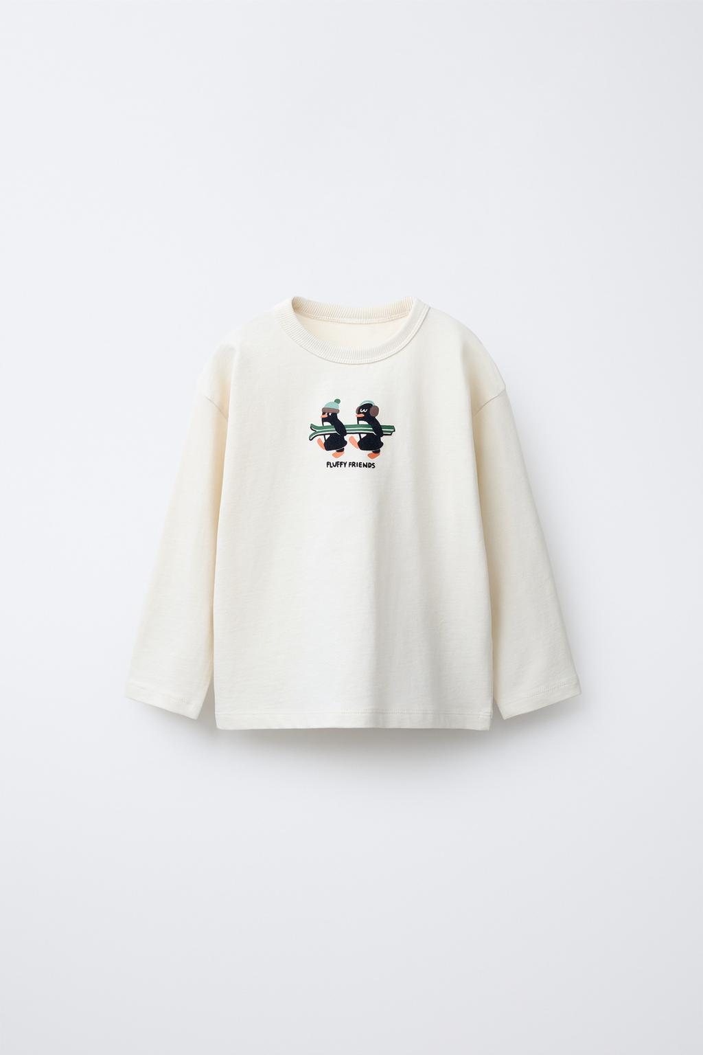 ФУТБОЛКА С ПРИНТОМ «ПИНГВИНЫ»