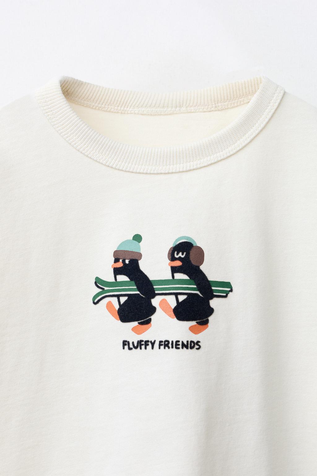 ФУТБОЛКА С ПРИНТОМ «ПИНГВИНЫ»