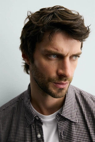 Фланелевая рубашка в клетку- Заказать в России