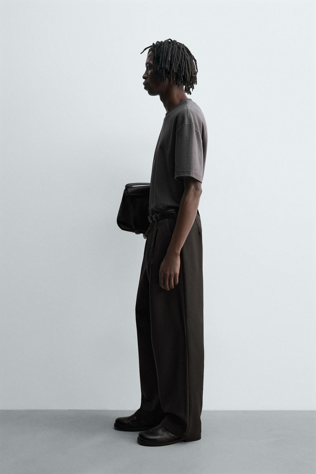 ФУТБОЛКА RELAXED FIT ИЗ ТКАНИ ИНТЕРЛОК