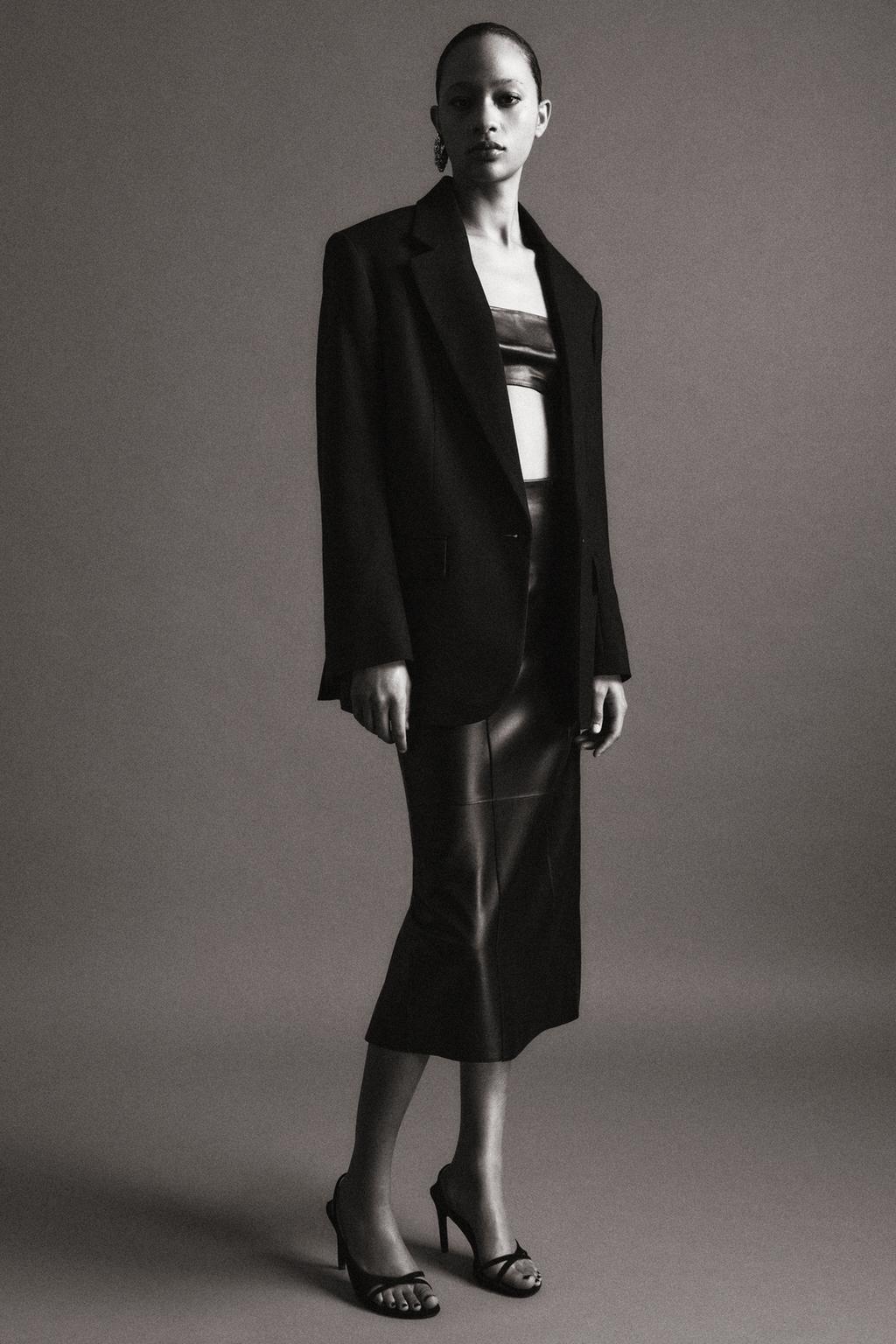 ЮБКА ИЗ 100% КОЖИ — ZW COLLECTION LIMITED EDITION