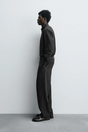 Рубашка RELAXED FIT из хлопка- Заказать в России