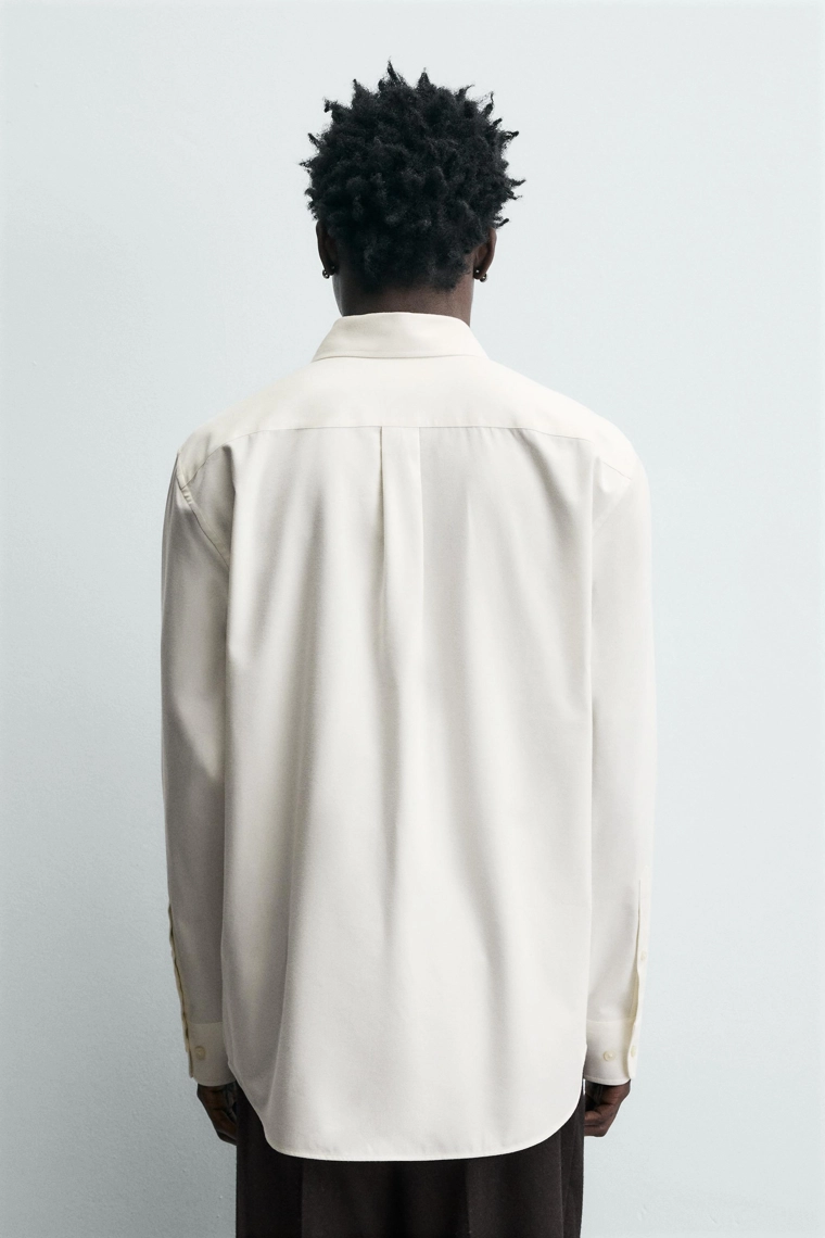 Рубашка limited edition regular fit из текстурированной ткани