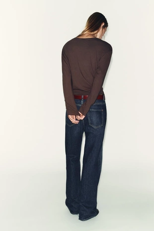 Футболка с длинными рукавами