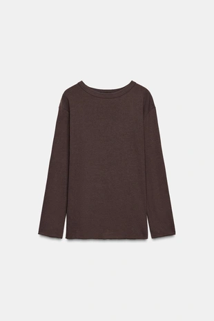 Футболка с длинными рукавами- Заказать в России