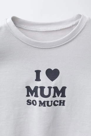 Набор из трех футболок с принтом