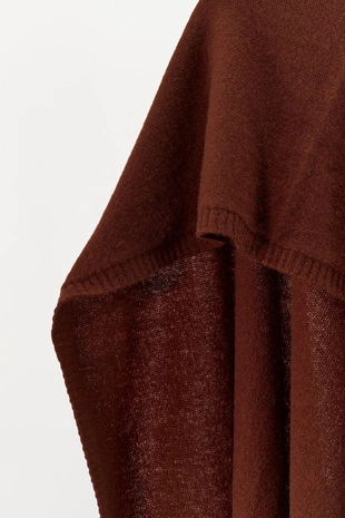 Накидка из 100% шерсти- Заказать в России