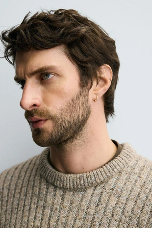 Свитер в рубчик- Заказать в России