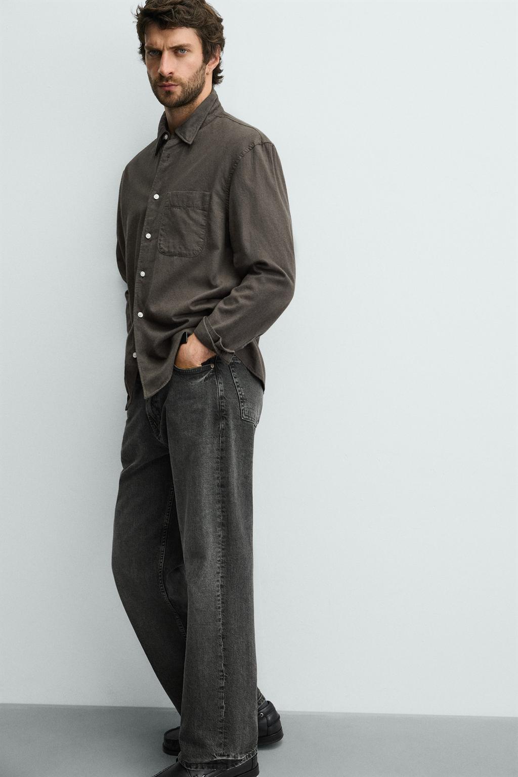 РУБАШКА С ФЛАНЕЛЕВОЙ ОТДЕЛКОЙ