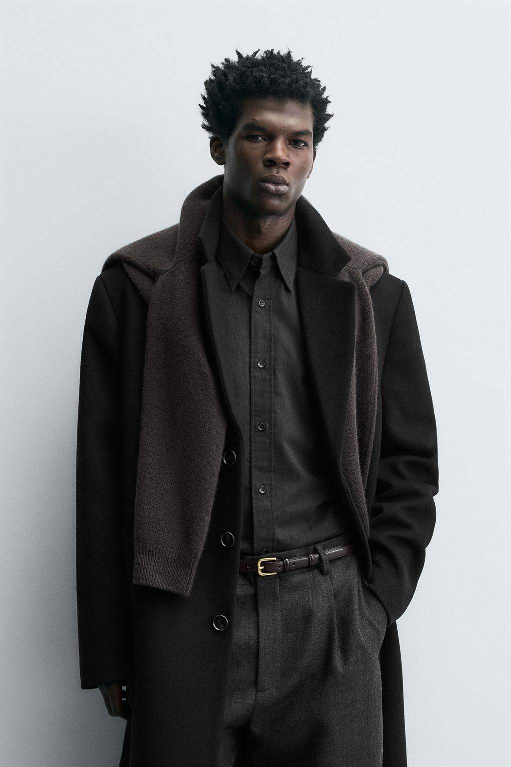 ПАЛЬТО REGULAR FIT ИЗ ШЕРСТИ