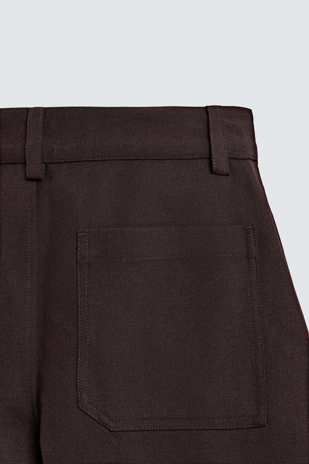 БРЮКИ BALLOON FIT С ЗАЩИПАМИ