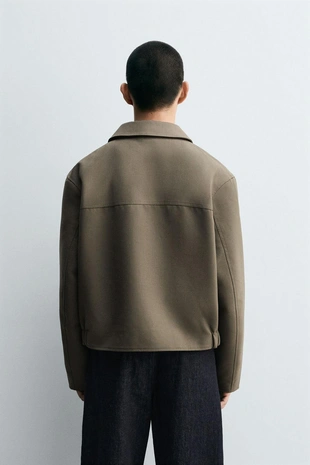 Укороченная куртка- Заказать в России