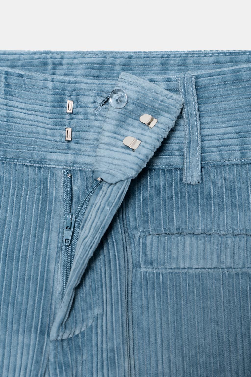 РАСКЛЕШЕННЫЕ ВЕЛЬВЕТОВЫЕ БРЮКИ