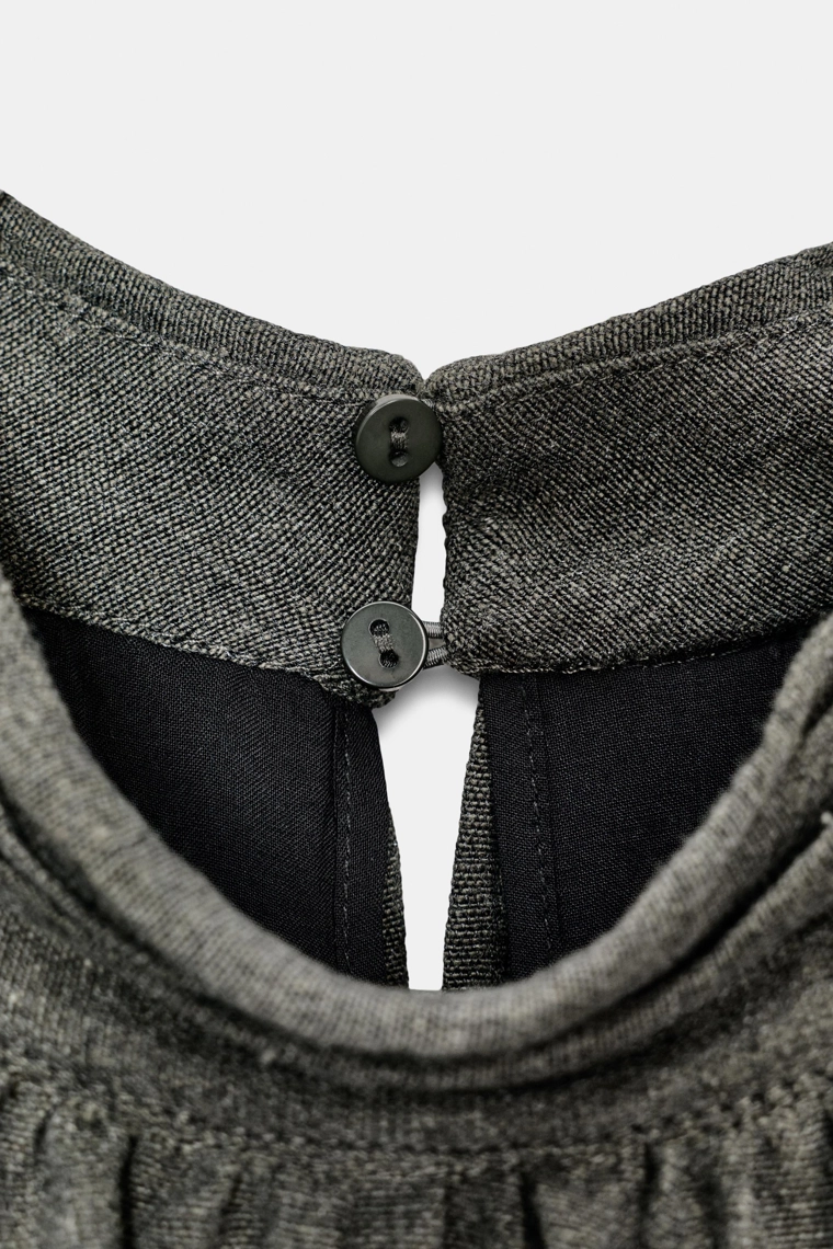 Платье мини balloon