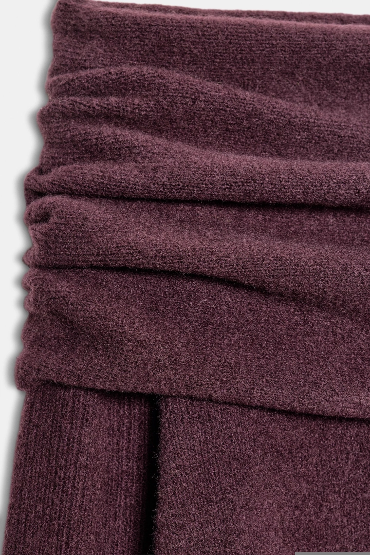 Бандо свитер с голыми плечами