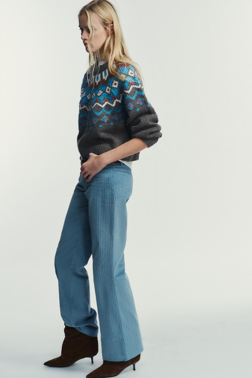 ЖАККАРДОВЫЙ СВИТЕР