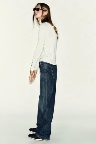 Базовый однотонный свитер- Заказать в России