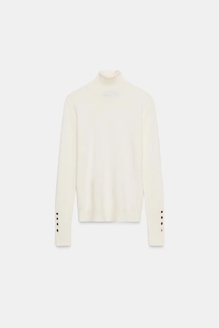 Базовый однотонный свитер- Заказать в России