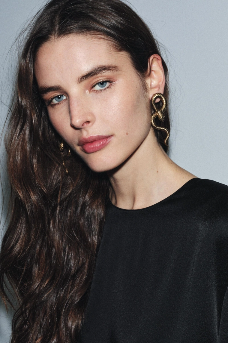 Серьги-змеи