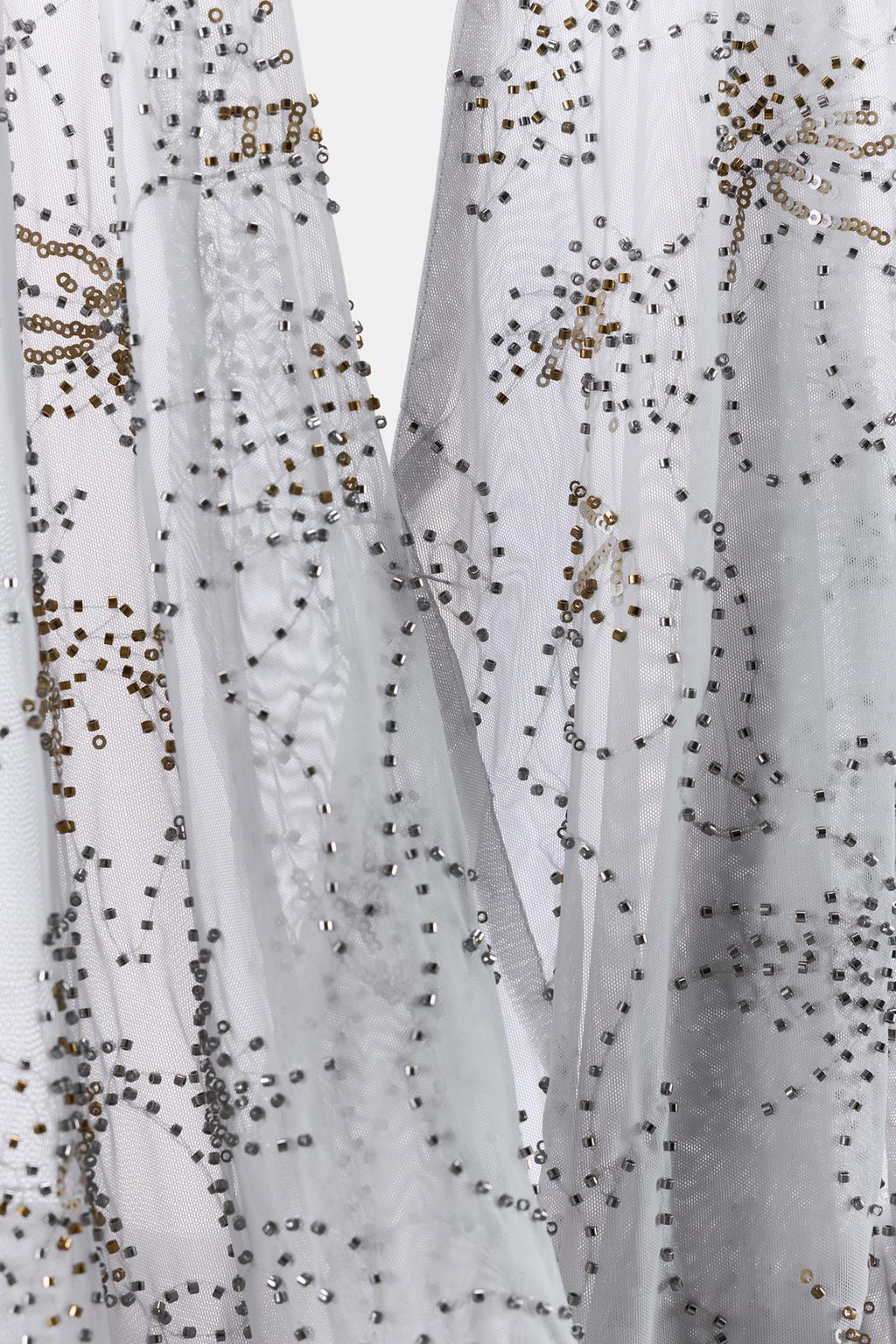 ТОП ХАЛТЕР С ВЫШИВКОЙ И БУСИНАМИ