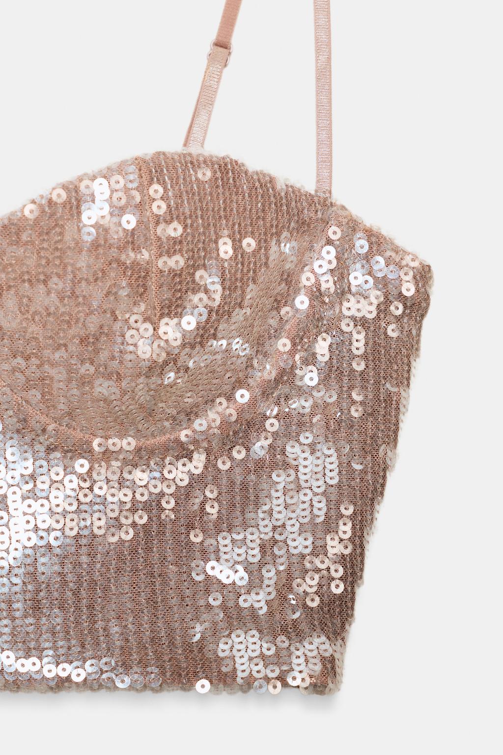 ТОП-БРАЛЕТТ С ПАЙЕТКАМИ