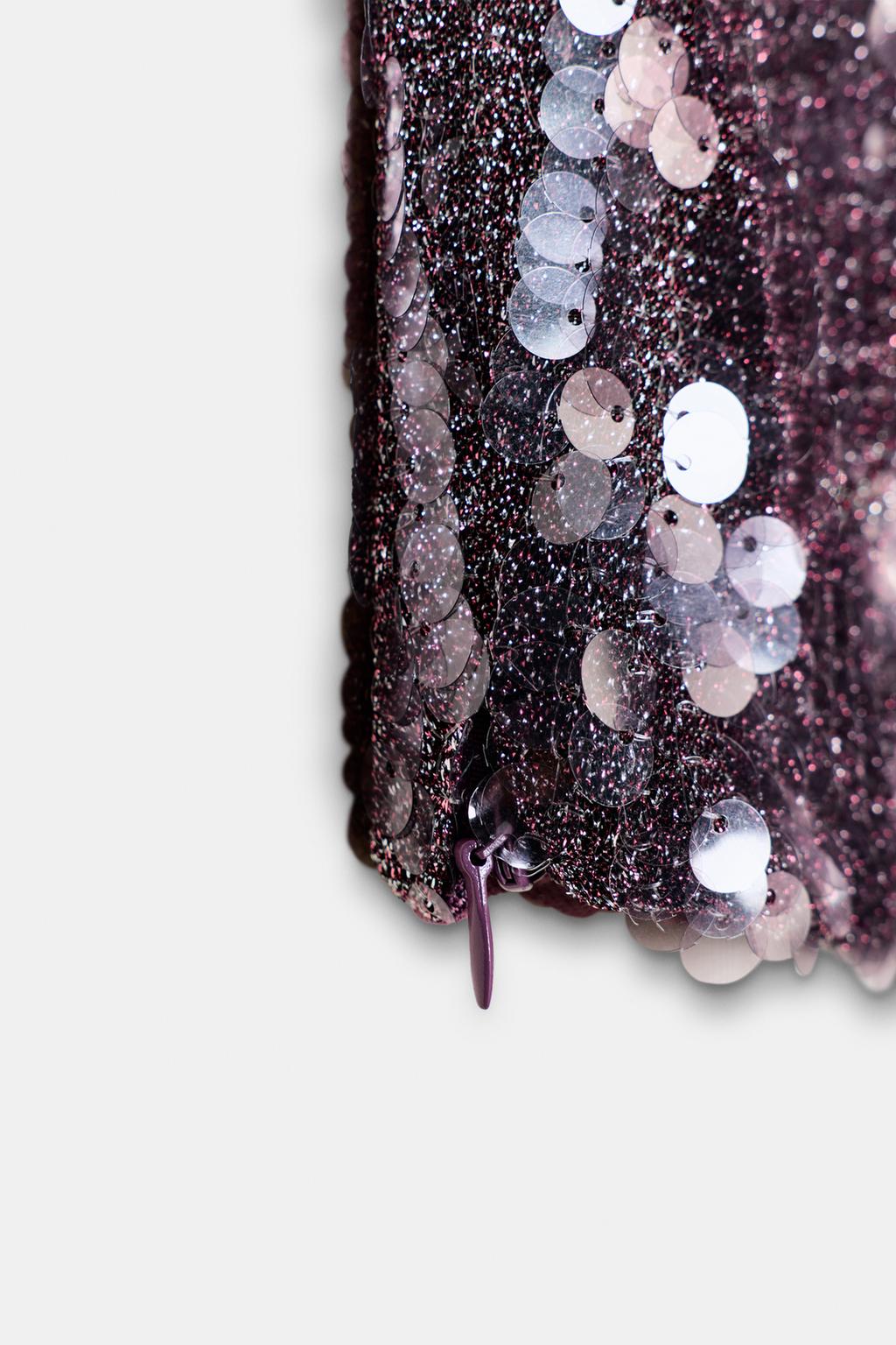 ТОП С ГОРЛОВИНОЙ ХАЛТЕР И ПАЙЕТКАМИ