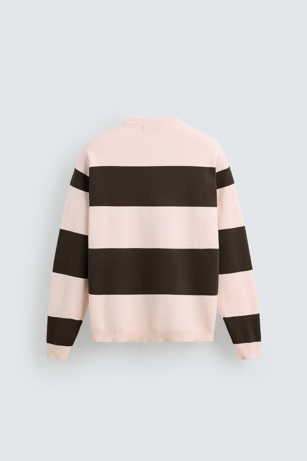 СВИТЕР ИЗ МЯГКОЙ РЕЛЬЕФНОЙ ТКАНИ