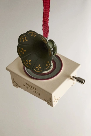 Рождественская игрушка ёлочка граммофон- Заказать в России