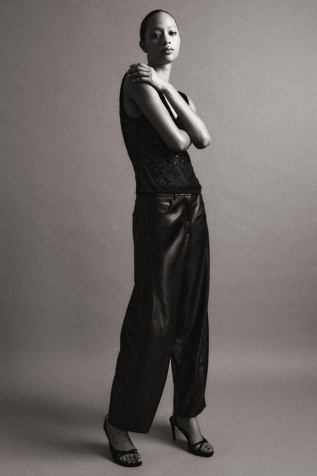 ТОП НА БРЕТЕЛЯХ ИЗ ВЫШИТОГО ТЮЛЯ