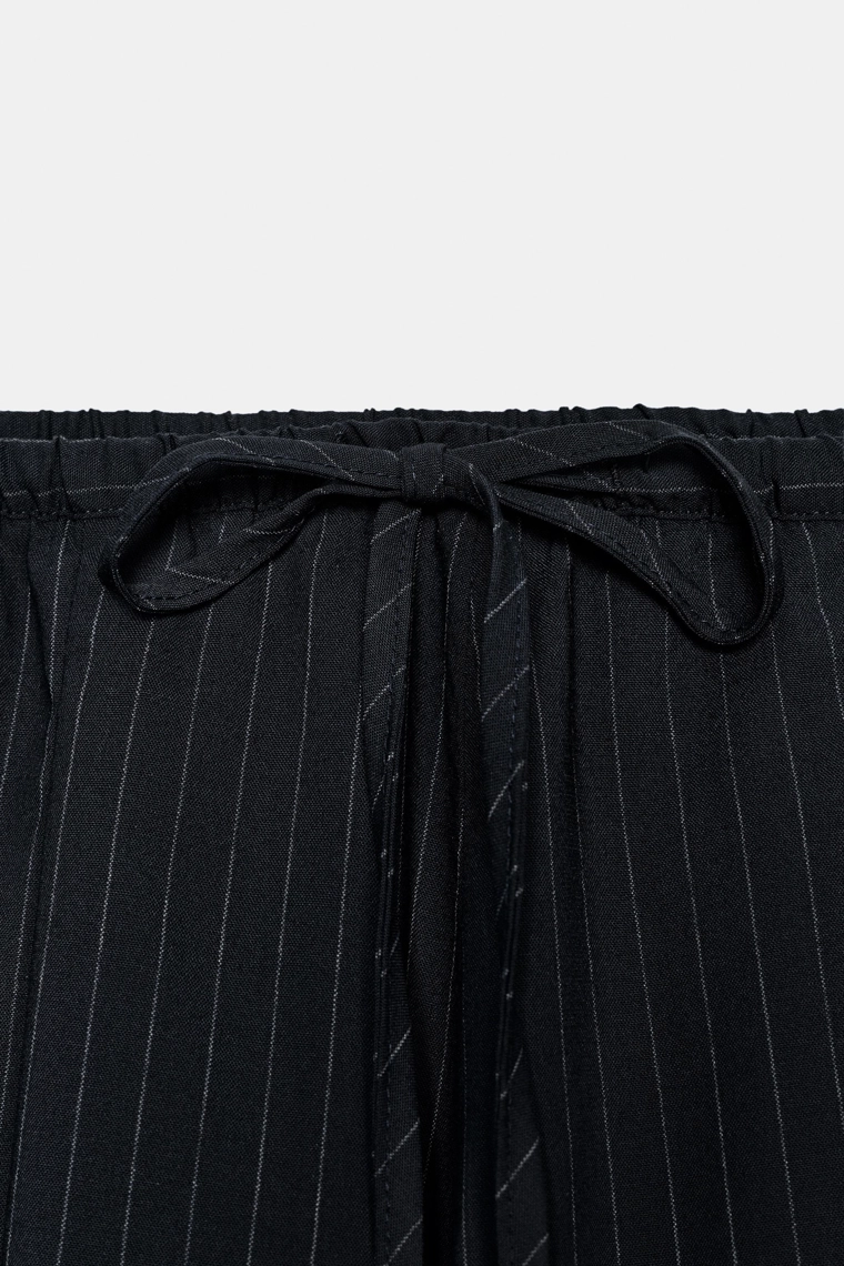 Брюки-бананы с полосками zw в коллекции