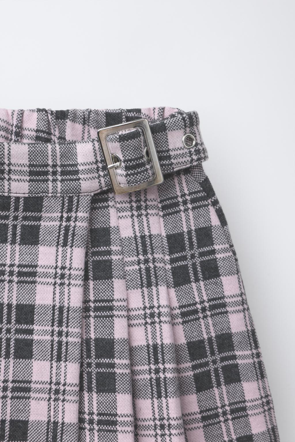 ЮБКА-ШОРТЫ В КЛЕТКУ