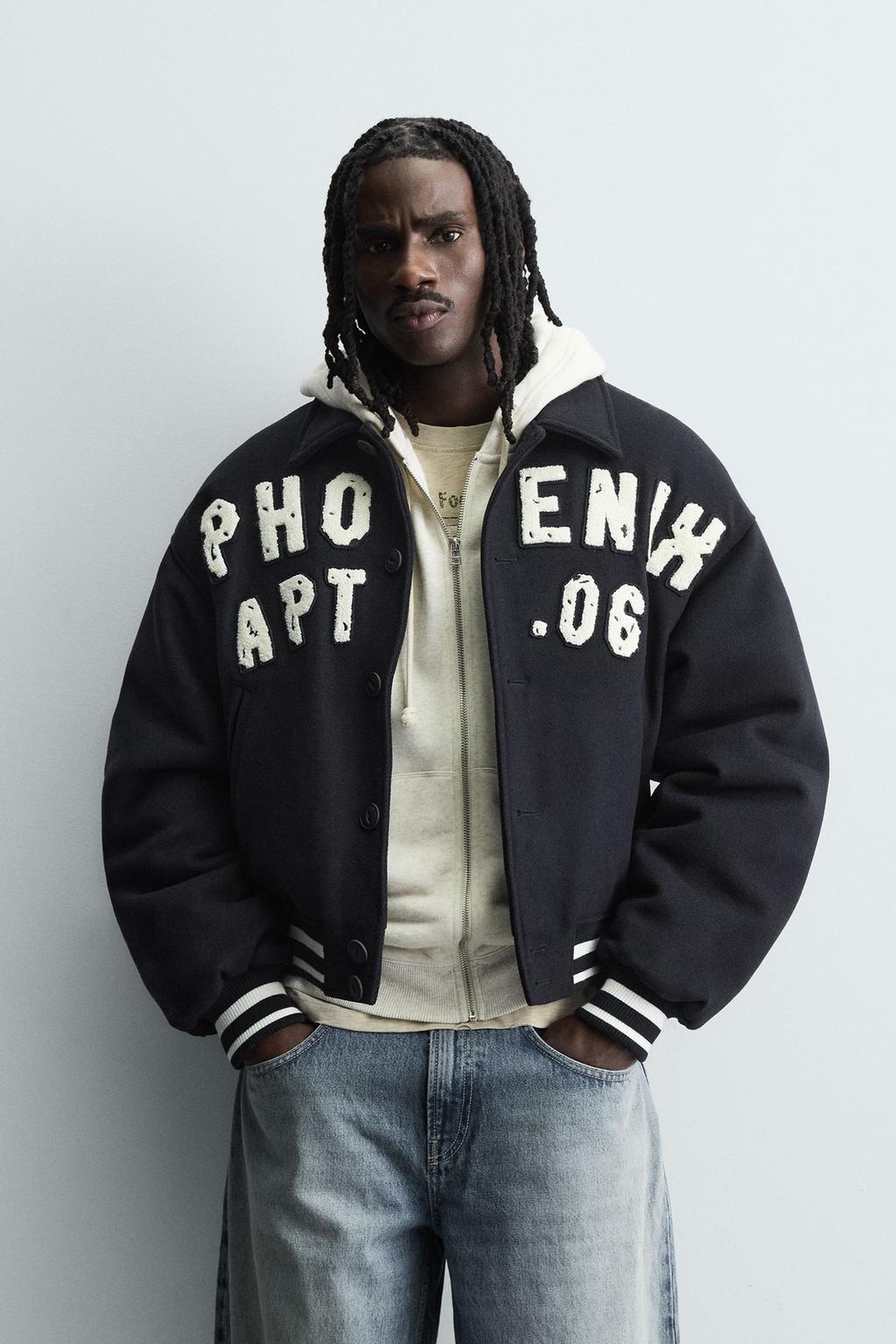 УТЕПЛЕННЫЙ БОМБЕР С НАШИВКАМИ