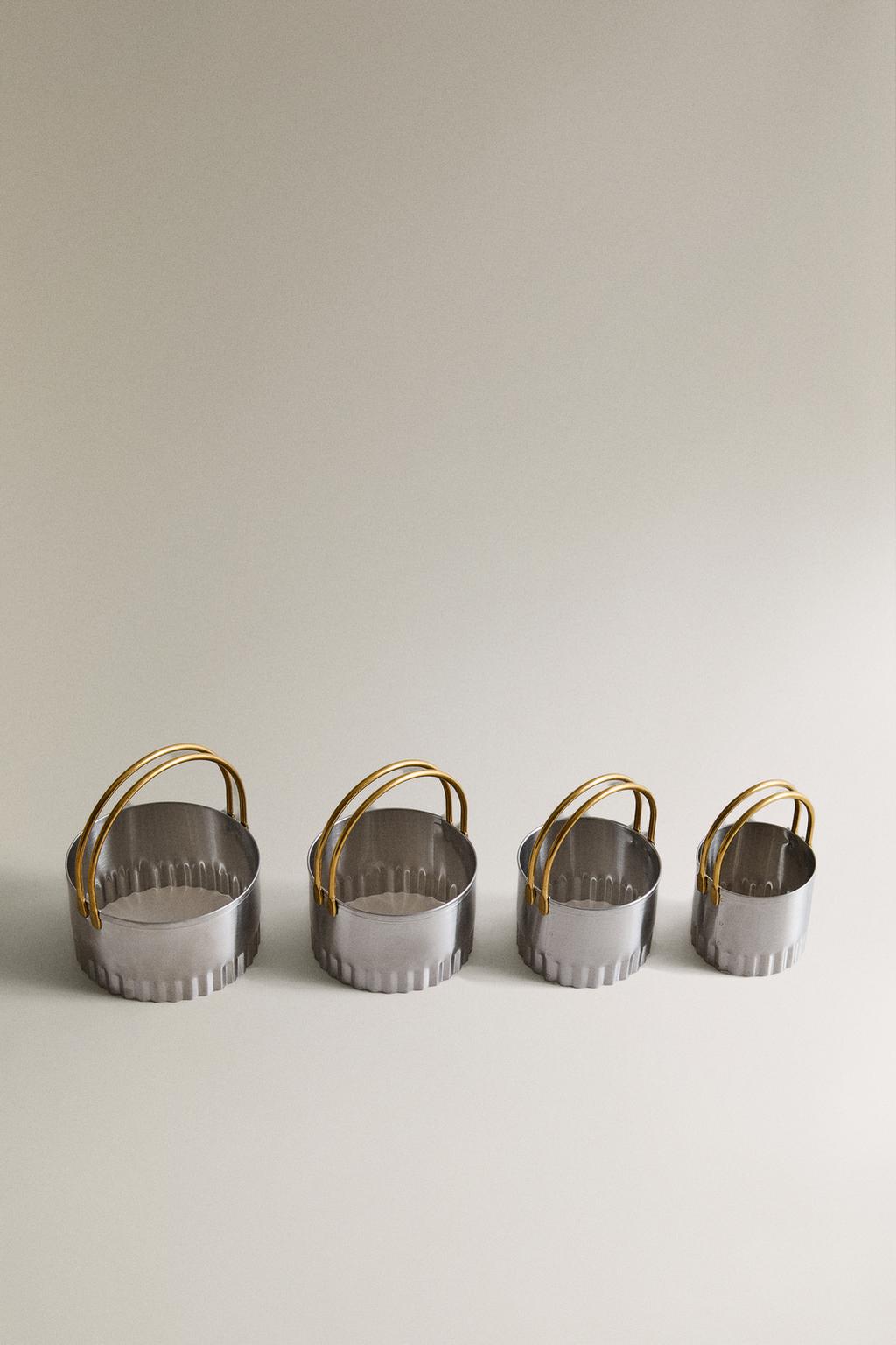 Набор рождественских форм для печенья (набор из 4 штук)