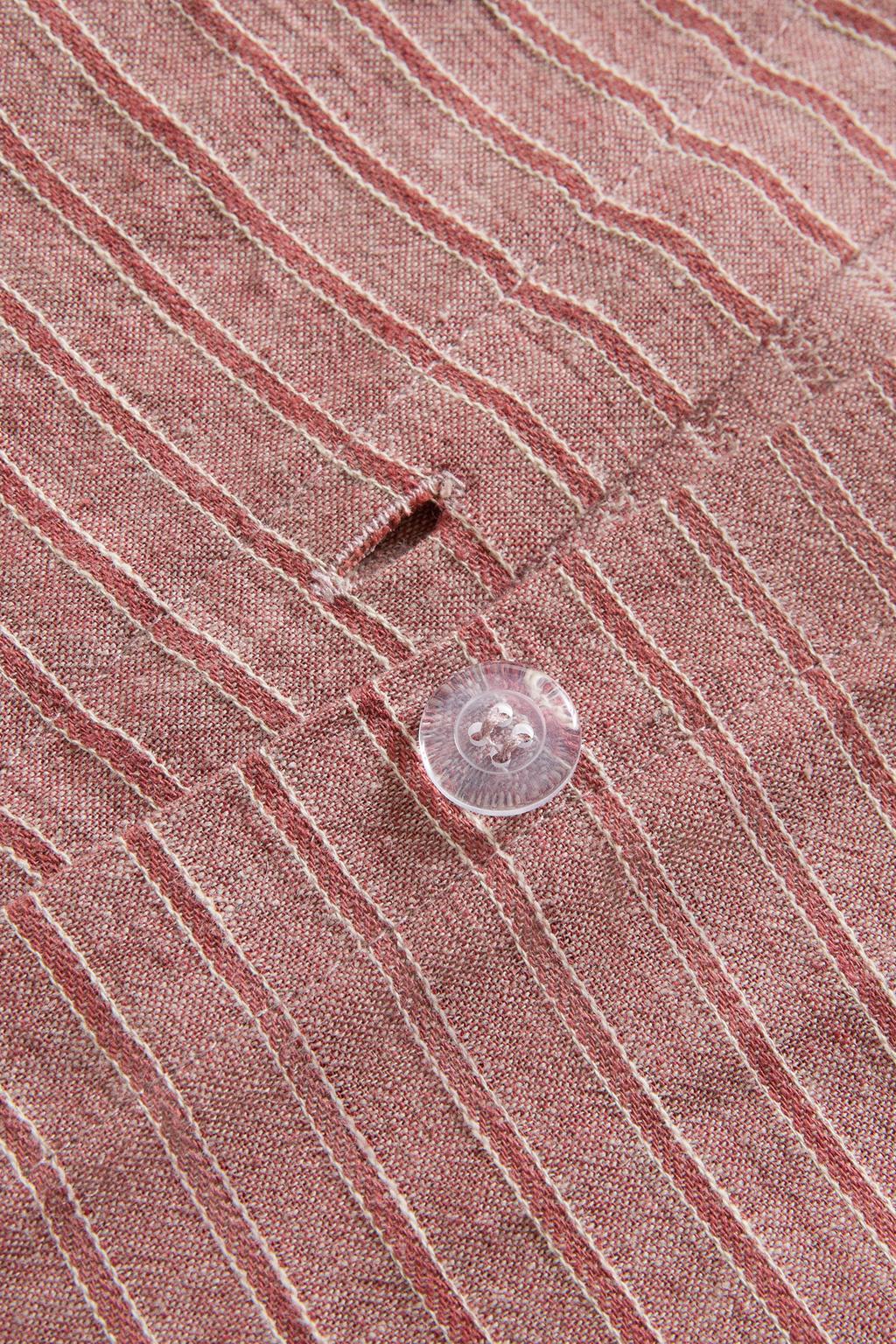 Детское покрывало на подушку с рождественской полоской