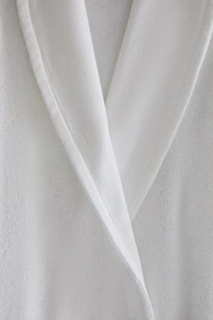 Халат из хлопка с отделкой из ткани аппликацией- Заказать в России