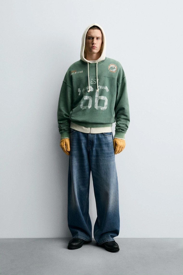 Толстовка с круглым вырезом miami dolphins от nfl