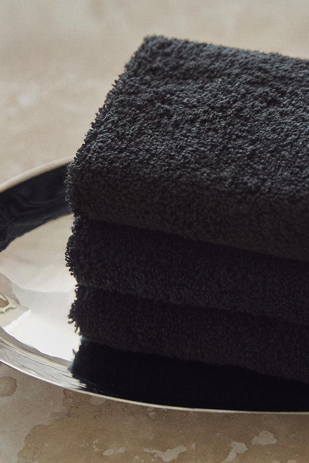 Набор из трех высококачественных хлопковых ручных полотенец