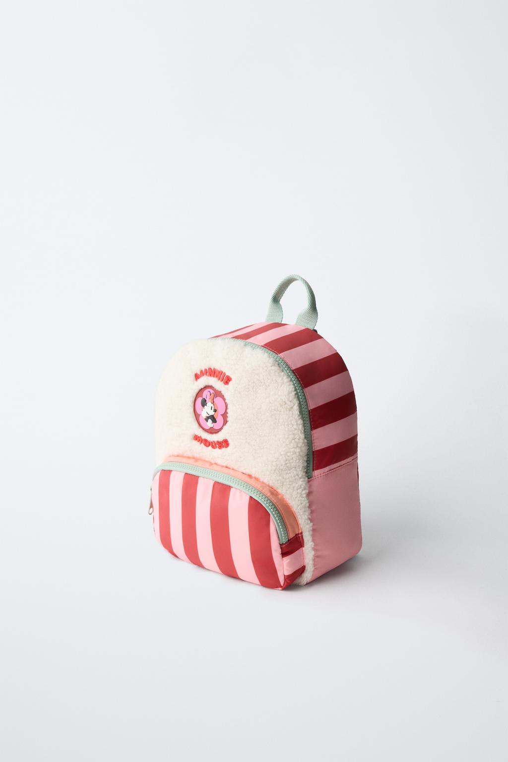 РЮКЗАК ИЗ ИСКУССТВЕННОЙ ОВЧИНЫ С ПРИНТОМ MINNIE MOUSE © DISNEY