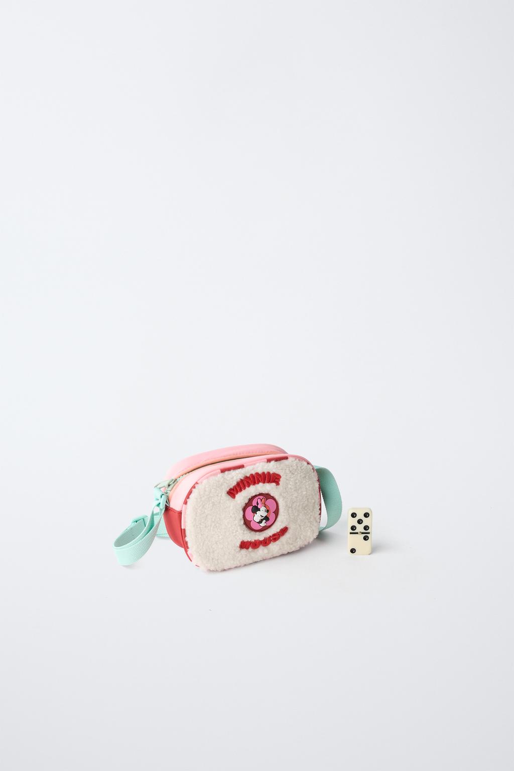 СУМКА ИЗ ИСКУССТВЕННОЙ ОВЧИНЫ MINNIE MOUSE © DISNEY