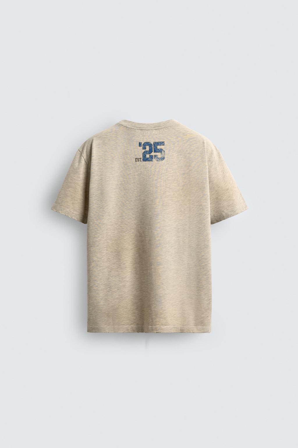 ФУТБОЛКА С ЭФФЕКТОМ ПОТЕРТОСТИ NFL NEW YORK GIANTS