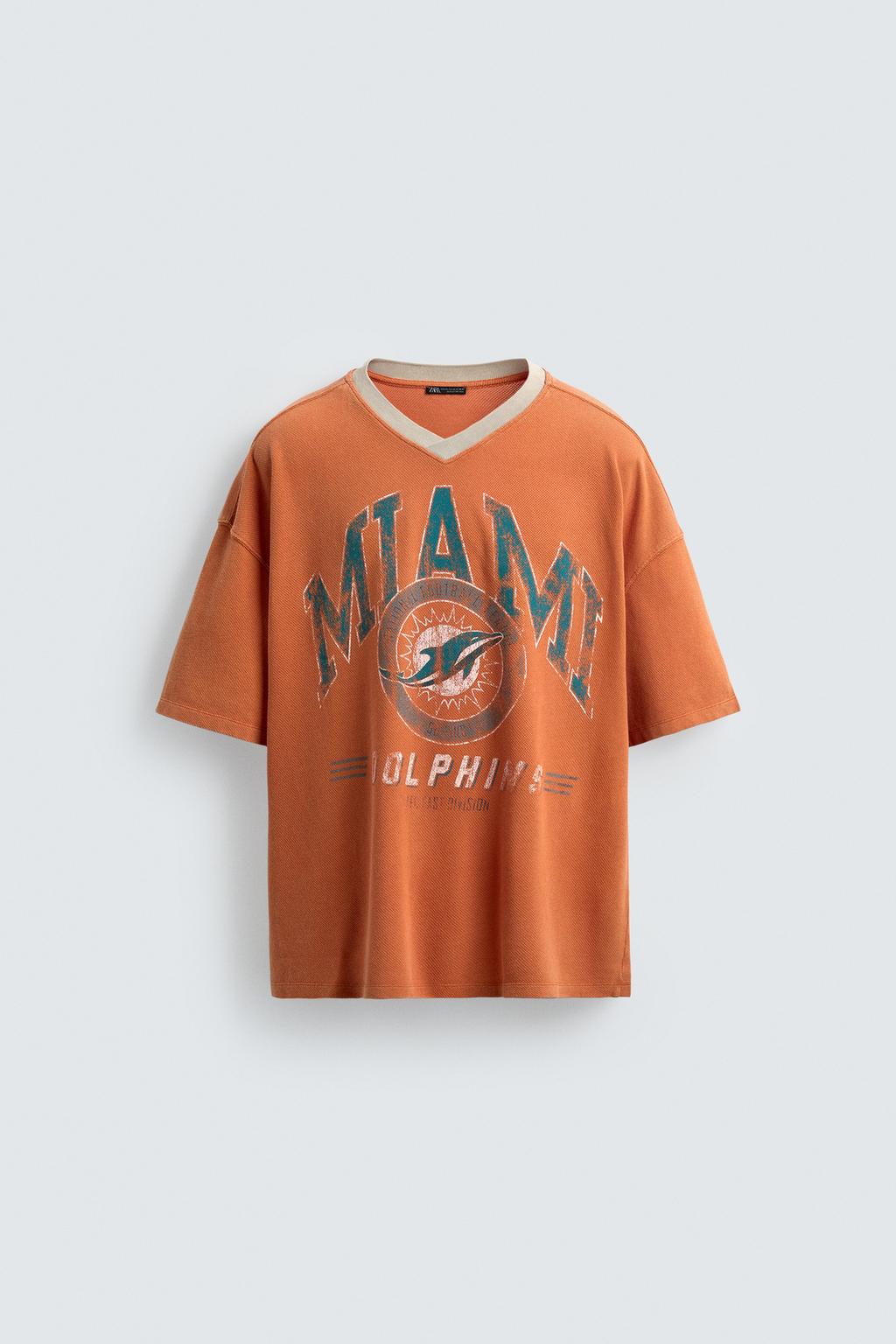 ФУТБОЛКА СТРУКТУРИРОВАННАЯ NFL MIAMI DOLPHINS