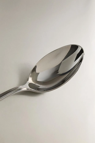 Блестящая кофейная ложка из нержавеющей стали- Заказать в России