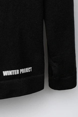 Футболка в рубчик с рельефной надписью- Заказать в России