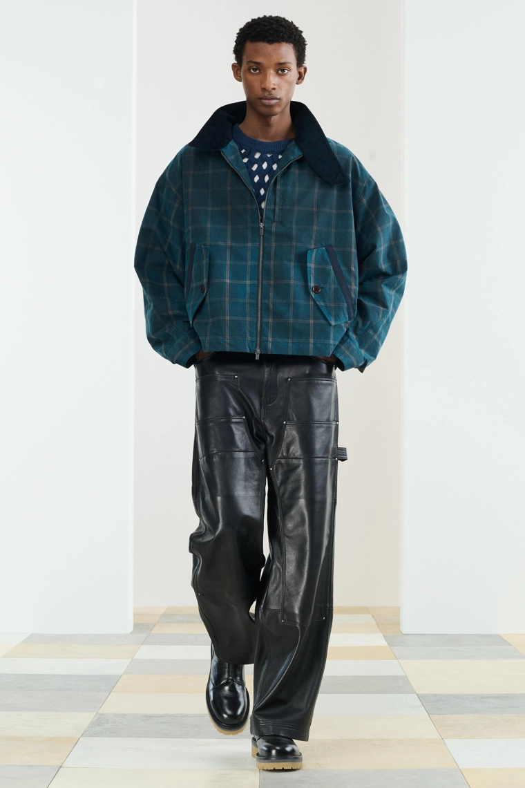 Куртка в клетку