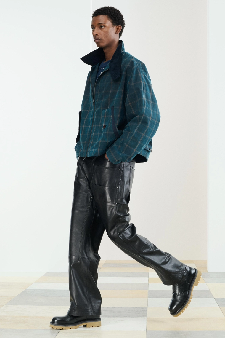 Куртка в клетку