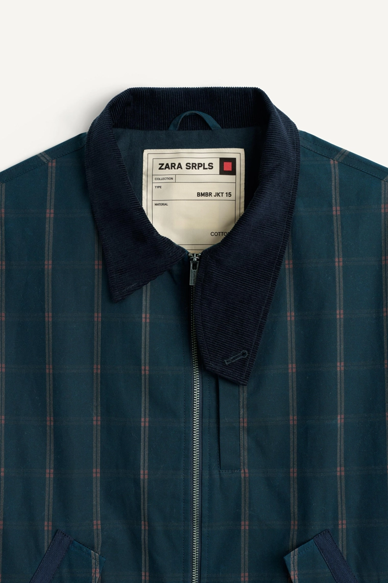 Куртка в клетку