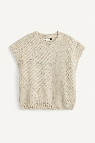 Вязаный жилет- Заказать в России