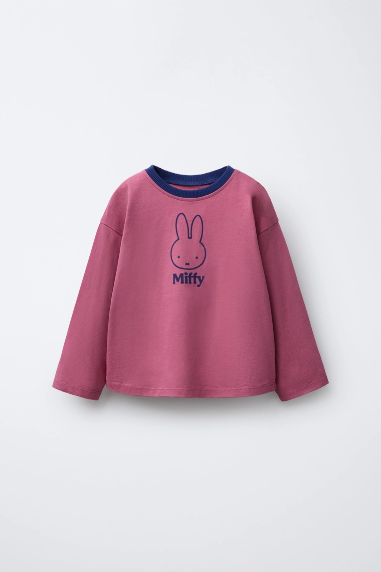 Футболка с длинным рукавом и принтом miffy™ mercis bv ©