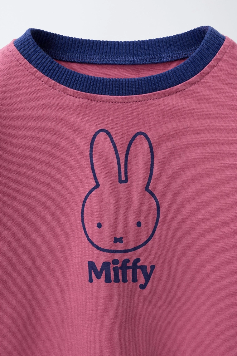 Футболка с длинным рукавом и принтом miffy™ mercis bv ©